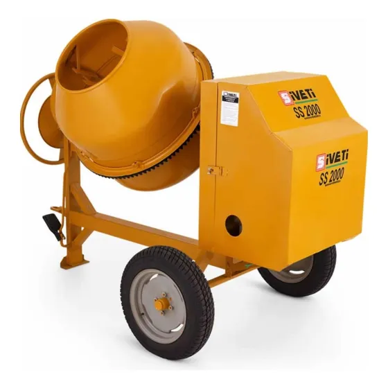 Trompo-mezclador Concretó Domosa 1 Sacó 360l 13 Hp Gasolina.