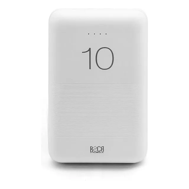 Power Bank Roca 10000 Mah Cargador Bateria Portatil - Otec Color Blanco