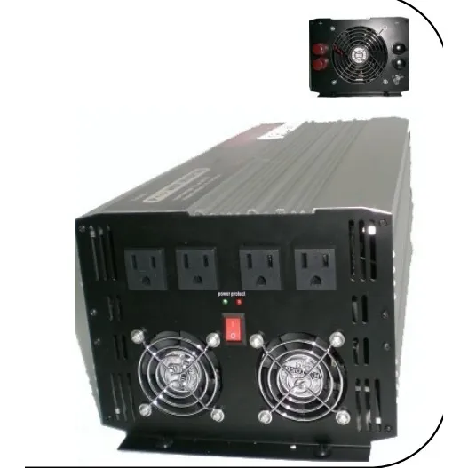 Inversor De 24 Vdc A 110 Vac 4000 Watios 