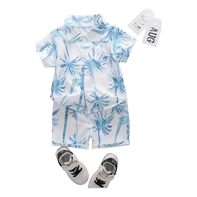 Conjuntos Camiseta Pantaloneta Traje Ropa Niños Bebe