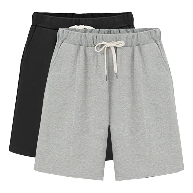 Bermuda Para Mujer Pantalon Corto Verano Largo Cordon Alta