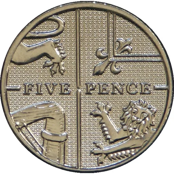 Gran Bretaña Five Pence 2012 - Puzzle - Km#1109d - Sin Circ