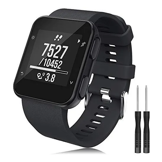 Correa De Silicona Compatible Con Garmin Forerunner 35