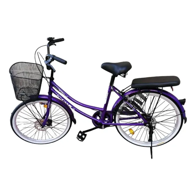 Bicicleta Nueva Rin 24 Camila Sifrina De Paseo Color Morado