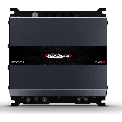Módulo Soundigital 1600.1 Evo6 1 Ohm 1 Canal Sd1600.1 Cinza-escuro