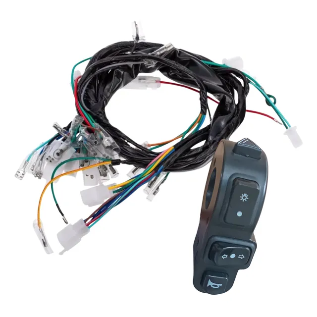 Instalacion Electrica + Comando De Luces Akt Nkd 125