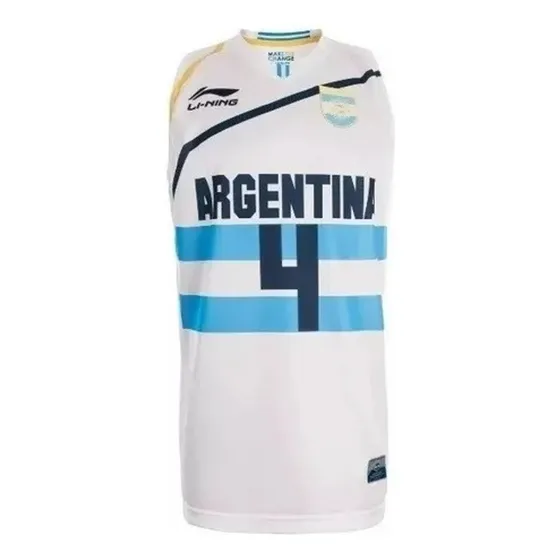 Camiseta Basquet Argentina Juegos Olimpicos 2012 Junior