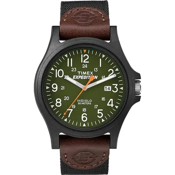 Reloj Timex Expedition Indiglo Twf3c8430 20mm