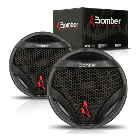 Par Mini Tweeter C/capacitor Bomber Upgrade 120w Rms 4 Ohms