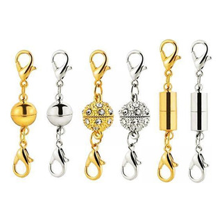 3 X 6x Elegante Cierre Magnético Pulsera Joyería Conector 3 X 6x Elegante Cierre Magnético Pulsera Joyería Conector