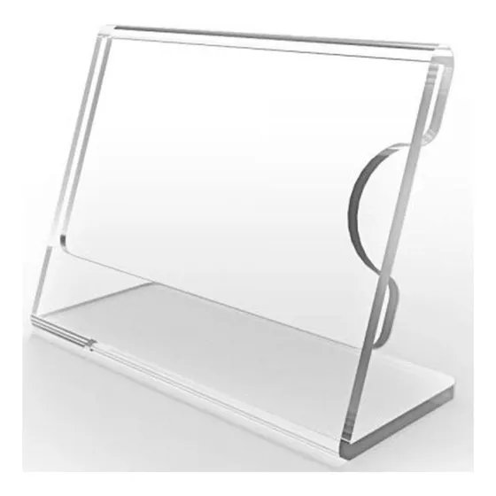 Plaquinha De Acrílico 4 X 6 Cm 50 Peças + Etiqueta Pvc