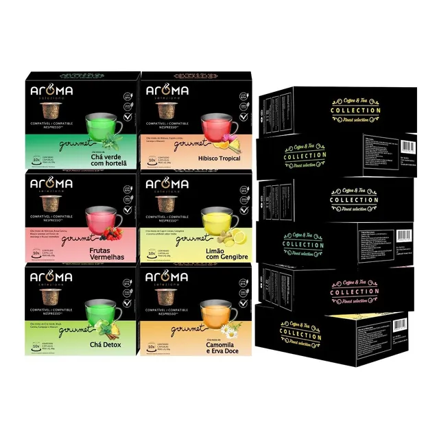 120 Cápsulas Para Nespresso * - Cápsulas Chá Aroma Selezione