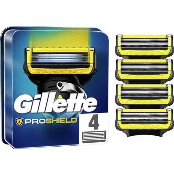 Gillette Fusión 5 Proshield Repuesto X 4 Oferta!! 
