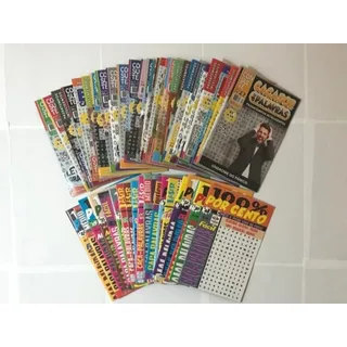 Kit 25 Revistas Palavra Cruzada Sem Repetição Cruzadinhas Kit 25 Revistas Palavra Cruzada Sem Repetição Cruzadinhas