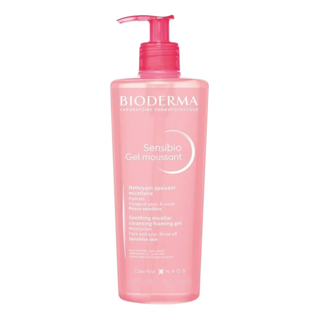Gel De Limpeza Facial Sensibio Gel Moussant Micelar 500ml Bioderma Sensível Dia/noite Gel De Limpeza Facial Sensibio Gel Moussant Micelar 500ml Bioderma Sensível Dia/noite