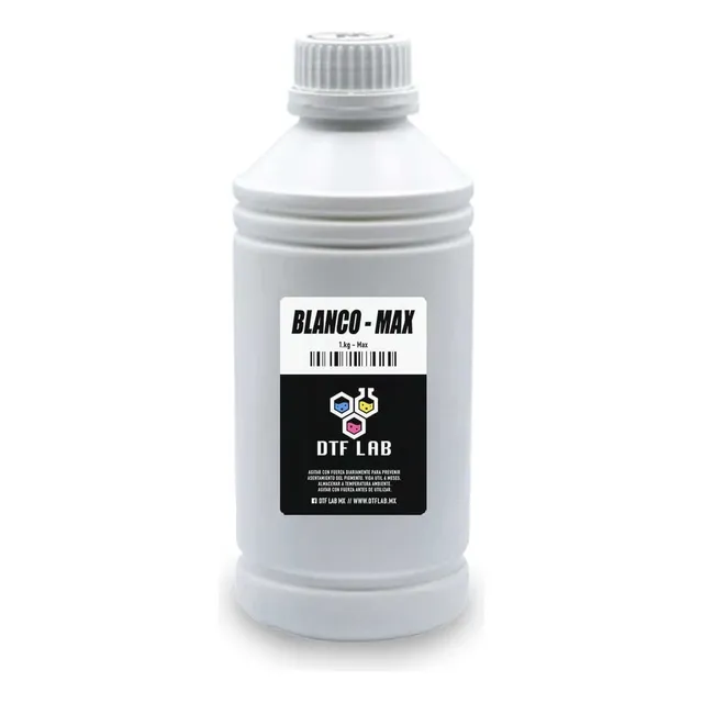 Tinta Blanca Dtf Max Plotter Litro Ultra Blanco Dtf Lab