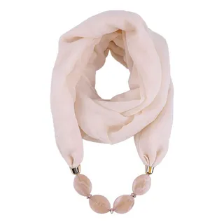 A Collar Con Colgante M Scarf For Mujer, Algodón Y Lino, A Collar Con Colgante M Scarf For Mujer, Algodón Y Lino,