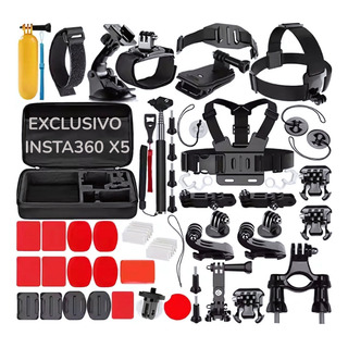 Kit De Acessórios Para Insta360 X5 Suportes Fixação Esporte Kit De Acessórios Para Insta360 X5 Suportes Fixação Esporte