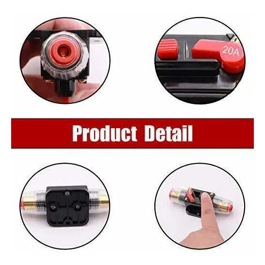 Interruptor Circuito Reinicio Manual 20a Llave Usada Para D