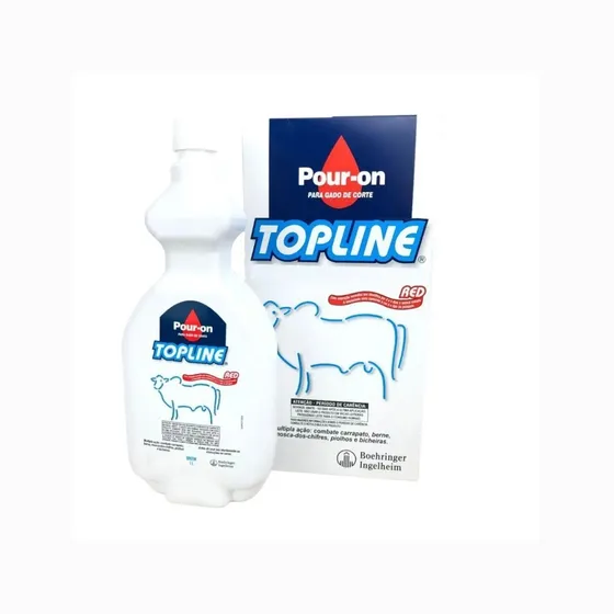 Pour-on Top Line 1 Litro - Carrapaticida Bernicida