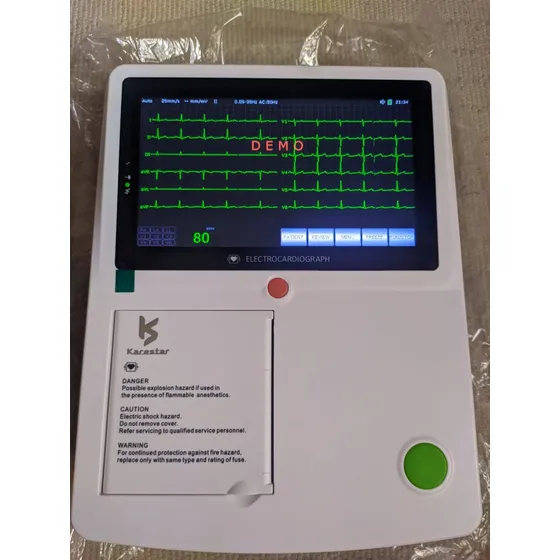 Electrocardiografo Ecg Electrocardiograma Portátil Karestar