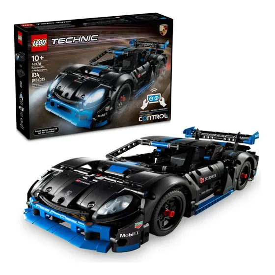 Figura Para Armar Lego Technic Porsche Gt4 E-performance