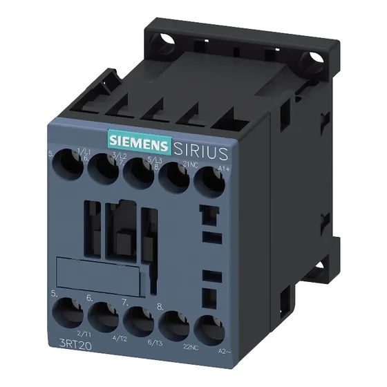 Contactor 3rt2017-1bb42, 12 A, 5,5 Kw/400 V. 24 V Dc.