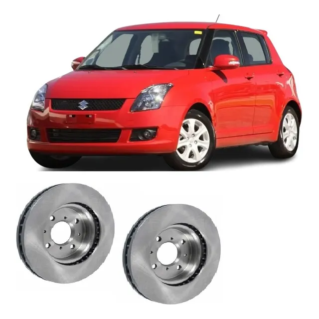 Disco De Frenos Para Suzuki Swift 1.5 100 Cv Delantero 2007-