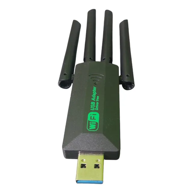 Adaptador Usb Wifi De 1200mbps, Banda Dual, 2,4g + 5g