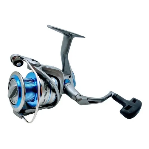 Reel Frontal Okuma Safina Pro 8000 4r 0.40mm/210m 16kg Pesca Color Gris Lado de la manija Derecho/Izquierdo