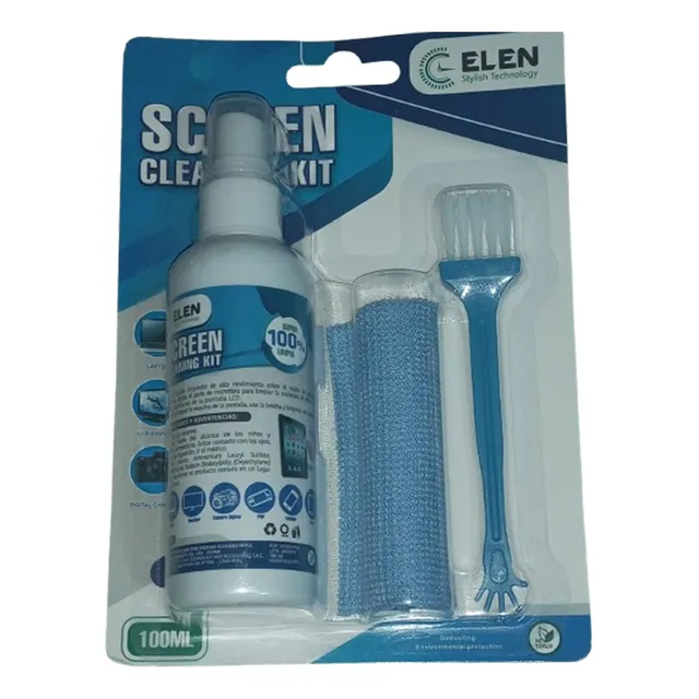 Kit De Limpieza Para Laptop,celular,tv,monitor 3 Piezas