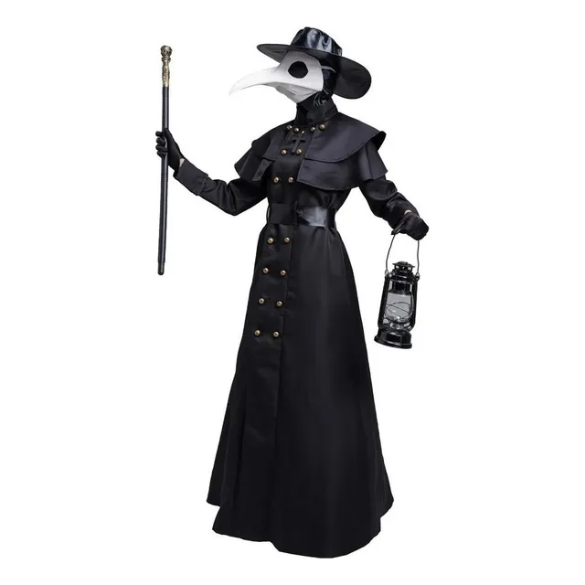 Disfraz De Cosplay De Doctor De La Peste Negra For Halloween