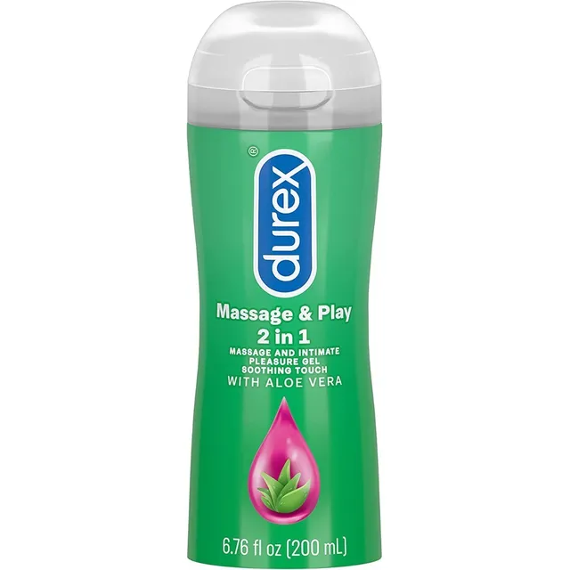 Durex Lubricante Intimo Masajes Intenso 2 En 1 Gel