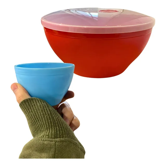 Set De Bowls Recipiente Taper Contenedor Plástico Box X 9 