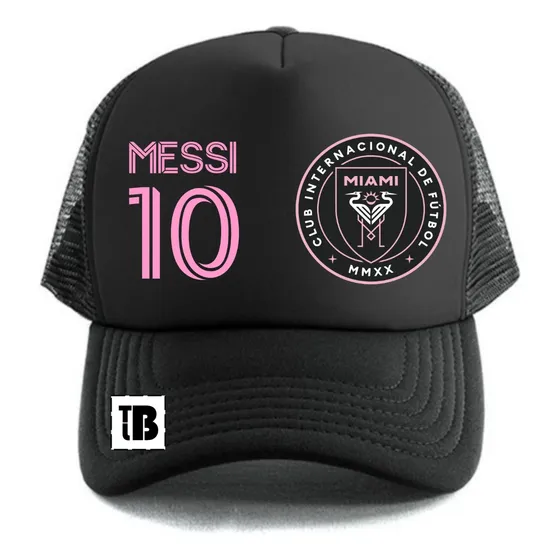 Gorra Trucker Inter De Miami Messi Para Niño
