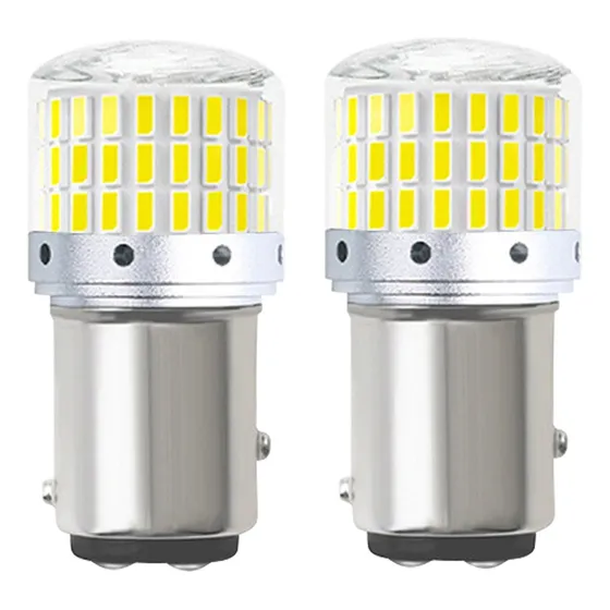 2 Focos Estróbos Leds 1157 Bay15d P21/5w Cuarto Stop