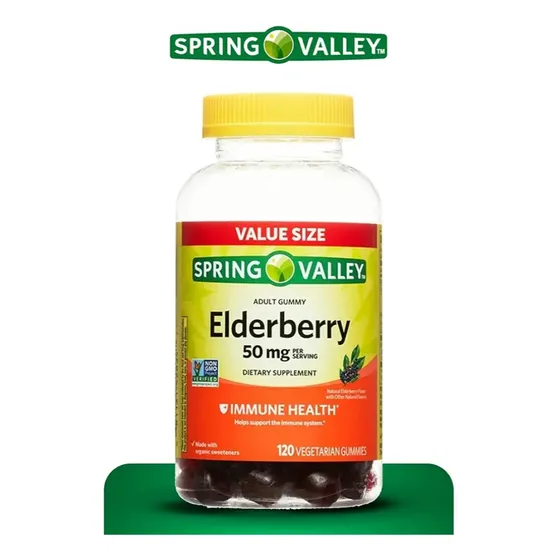 Gomitas Eldeberry 50mg Para Adultos De 120 Unds.