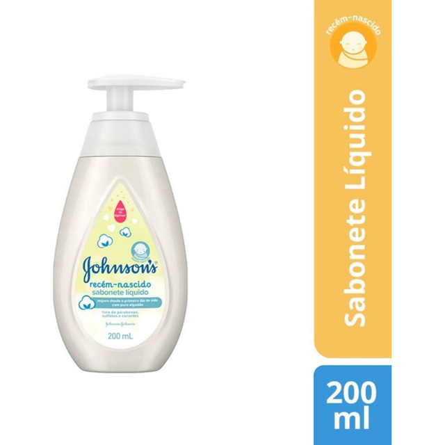 Johnson's Baby Recém-nascido Sabonete Líquido 200 Ml Johnson's Baby Recém-nascido Sabonete Líquido 200 Ml