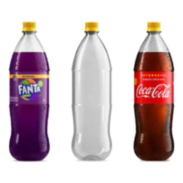 Coca-cola Retornável Garrafa 2l Vazia Kit Com 6 Unidades