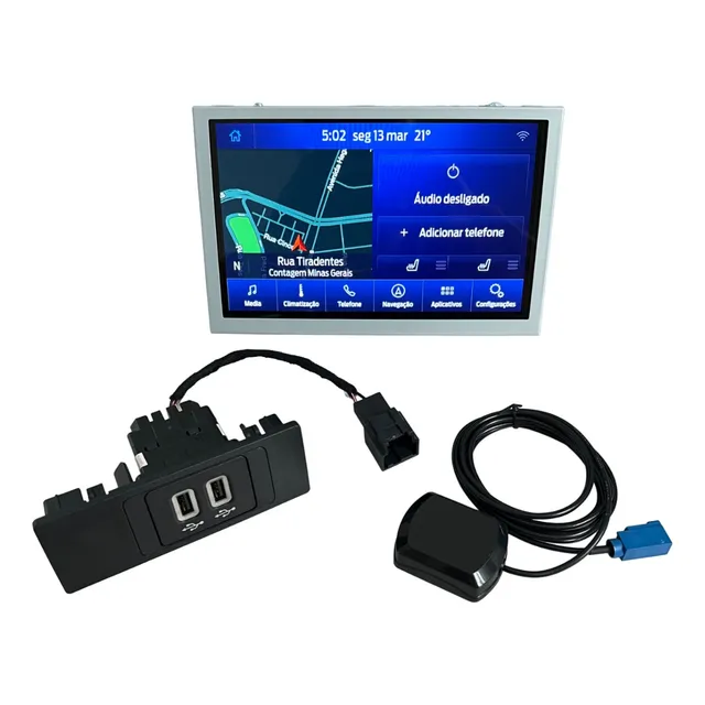 Central Multimídia Original Ford Sync 3 Focus Fusion