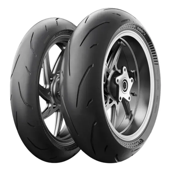 Pneu Michelin Power Gp 2 120/70zr17 + 190/50zr17 Sport