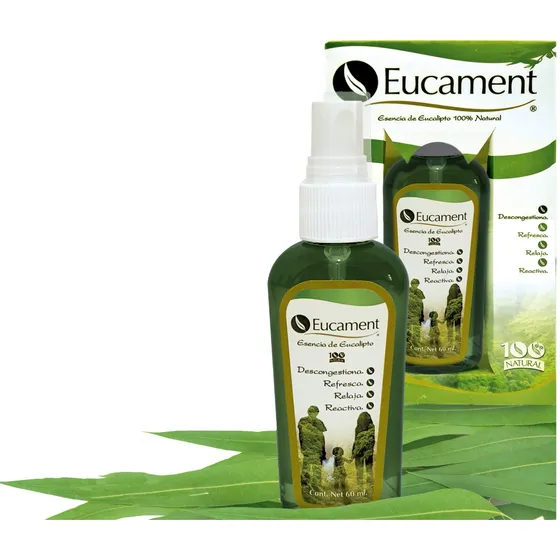 Eucament 60 Ml Esencia De Eucalipto 100% Dulet