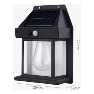 Lámpara Solar De Filamento De Tungsteno Impermeable Para Ext Lámpara Solar De Filamento De Tungsteno Impermeable Para Ext