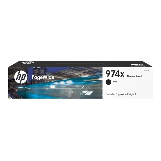 Cartucho De Tinta Hp 974x Negro Pagewide Original (l0s08al)