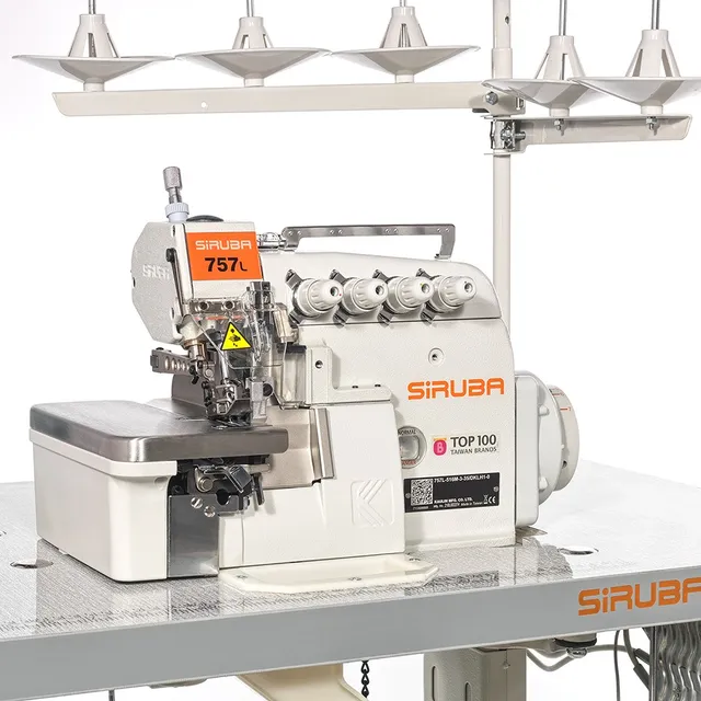 Overlock Siruba 5h 757l-516m-3-35/dklh1-0 Velocidad 7500ppm