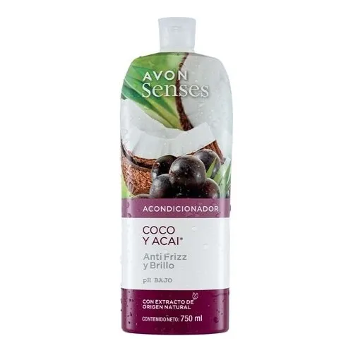 Avon Senses Shampoo Coco Y Acai - mL a $42