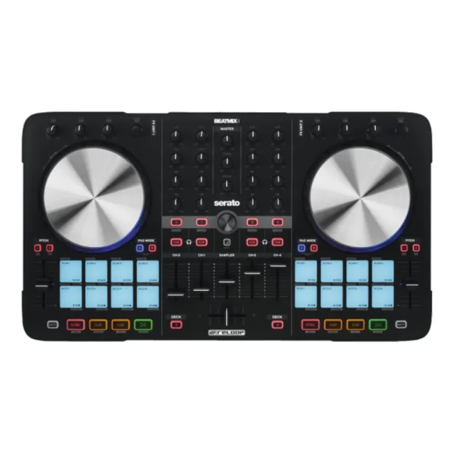 Controlador DJ Reloop Beatmix 4 MK2 negro de 4 canales
