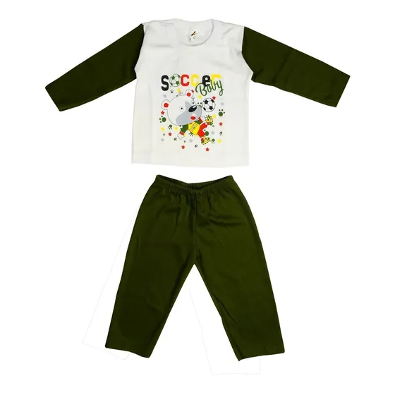 Conjunto De Niño Manga Larga Creaciones Boby 