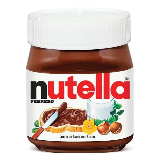Creme De Avelã Com Cacau Nutella 350g