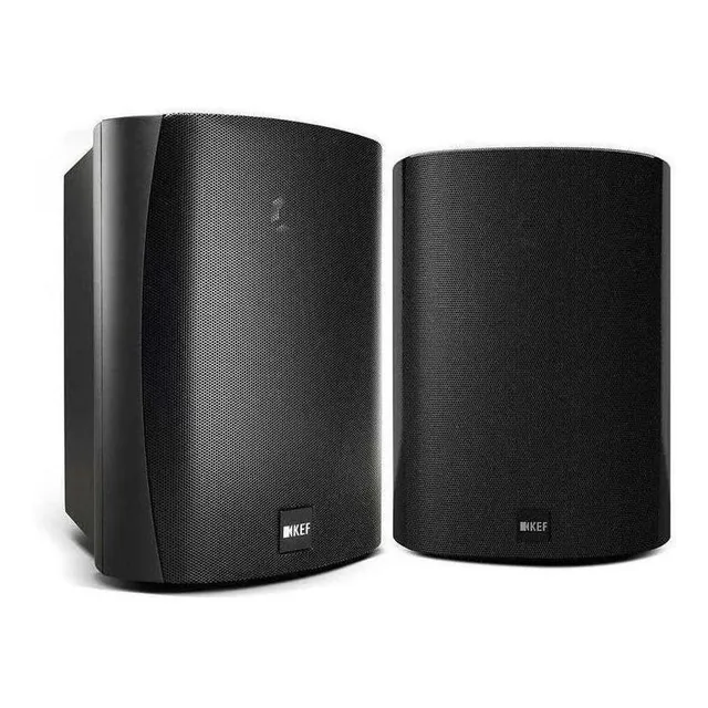Kef Ventura 6, Altavoces All Weather, Negro